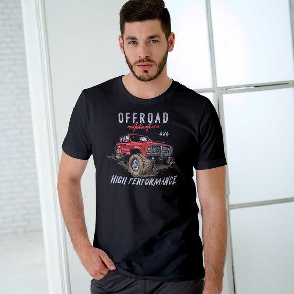 Fly Wheel Design Other - Men's Half Sleeve Printed Round Neck T-shirt